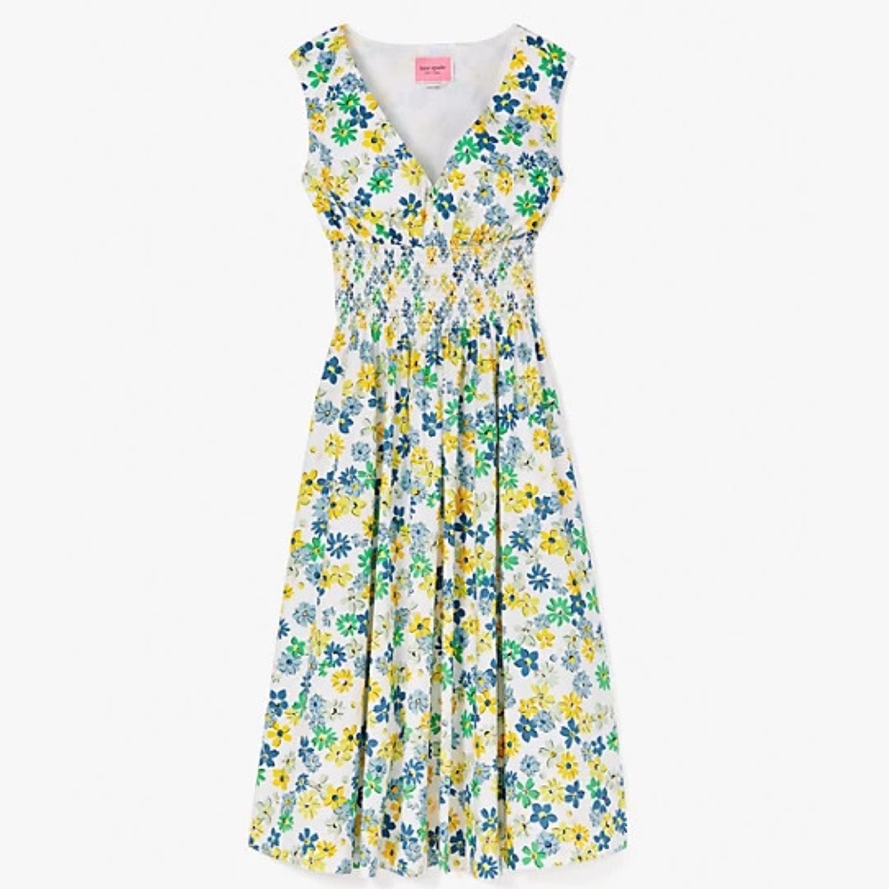 Kate Spade: Floral Waist Dress